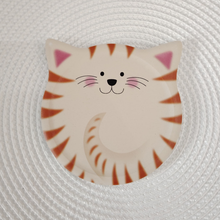 Load image into Gallery viewer, Livconsciously: Ceramic Cat Coaster