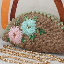 Load image into Gallery viewer, Dhaaga Life: Mini Half Moon (with sling chain)