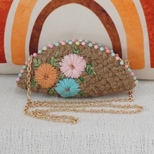 Load image into Gallery viewer, Dhaaga Life: Mini Half Moon (with sling chain)