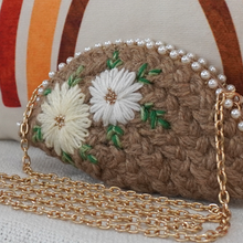 Load image into Gallery viewer, Dhaaga Life: Mini Half Moon (with sling chain)