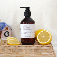 Load image into Gallery viewer, Livconsciously: Citrus Sun-Kissed Liquid Castile Soap