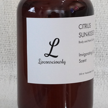 Load image into Gallery viewer, Livconsciously: Citrus Sun-Kissed Liquid Castile Soap