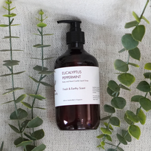 Load image into Gallery viewer, Livconsciously: Eucalyptus Peppermint Liquid Castile Soap