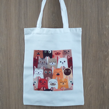 Load image into Gallery viewer, Livconsciously: Cat Tote Bag