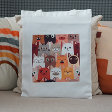 Load image into Gallery viewer, Livconsciously: Cat Tote Bag