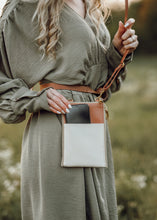 Load image into Gallery viewer, Mori: Dual Zip Sling Bag (V2 size: 7.75 x 5.5 inches)