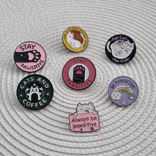 Load image into Gallery viewer, Livconsciously: Cat Pin