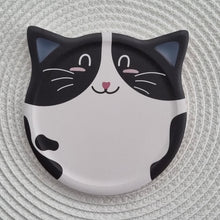 Load image into Gallery viewer, Livconsciously: Ceramic Cat Coaster