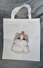 Load image into Gallery viewer, Livconsciously: Cat Tote Bag