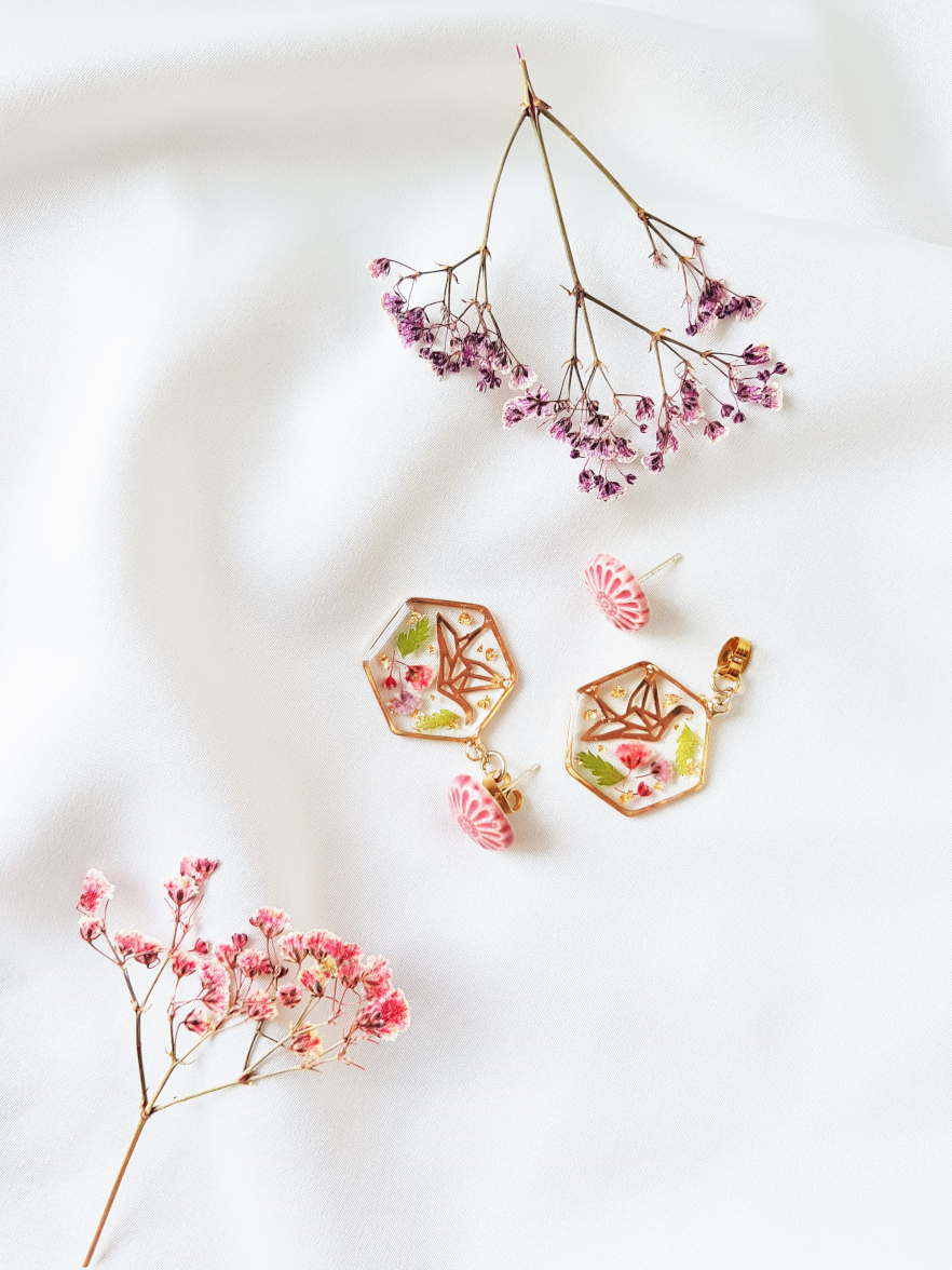 The Clay Day: Florin Earrings