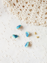 Load image into Gallery viewer, The Clay Day: Koemi Floral Earrings (Studs)