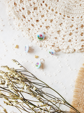 Load image into Gallery viewer, The Clay Day: Nara Floral Earrings (Studs)