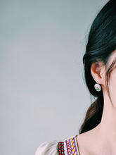 Load image into Gallery viewer, The Clay Day: Nara Floral Earrings (Studs)