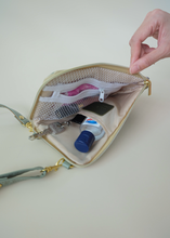Load image into Gallery viewer, Mori: Dual Zip Sling Bag (V1 smaller size: 7 x 5 inches)