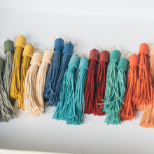 Load image into Gallery viewer, WoonHung: Large Tassel Earrings
