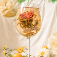 Load image into Gallery viewer, Petale Tea: Petite Ruby Assorted Blooming Tea (6 teaballs)
