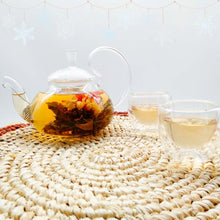 Load image into Gallery viewer, Petale Tea: Petite Aqua Assorted Blooming Tea (6 teaballs)
