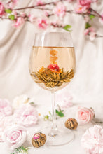 Load image into Gallery viewer, Petale Tea: Petite Ruby Assorted Blooming Tea (6 teaballs)
