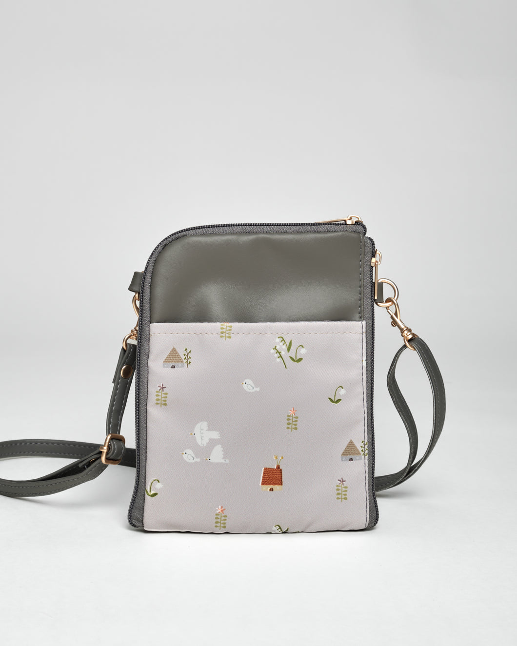 Mori: Dual Zip Sling Bag (V3 latest size: 5.5 x 7.25 inches) NEW