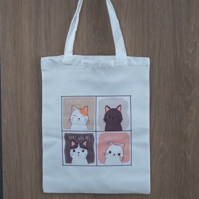 Livconsciously: Cat Tote Bag