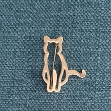 Load image into Gallery viewer, Livconsciously: Cat Brooch

