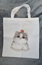 Load image into Gallery viewer, Livconsciously: Cat Tote Bag
