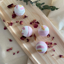 Load image into Gallery viewer, Livconsciously: Bath Bomb - Mint Rose
