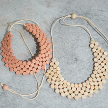 Load image into Gallery viewer, WoonHung: Dot Bib Adjustable Necklace
