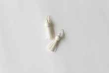 Load image into Gallery viewer, WoonHung: Egg Tassel Earrings
