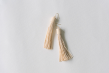 Load image into Gallery viewer, WoonHung: Large Tassel Earrings

